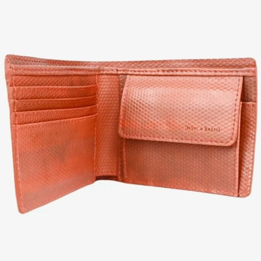 Billfold Wallet Coin Pocket Made Of  British Reclaimed Firehose /Parachute Silk