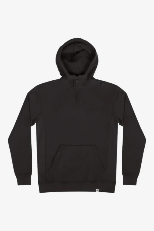 Birling Quarter Zip Hoodie Made From Organic Cotton