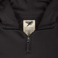 Birling Quarter Zip Hoodie Made From Organic Cotton