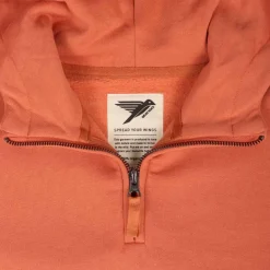 Birling Quarter Zip Hoodie Made From Organic Cotton