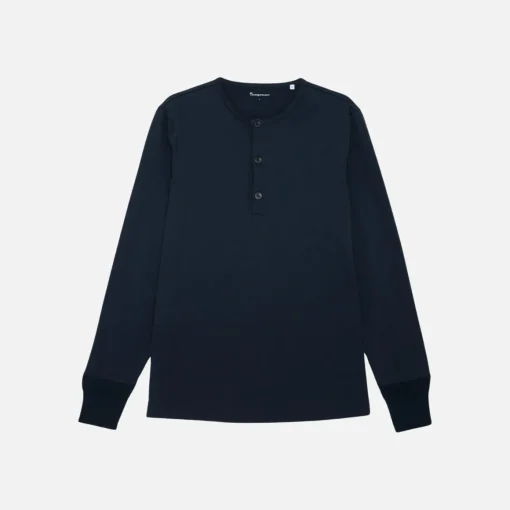 Bo LS Henley Made Of Organic Cotton