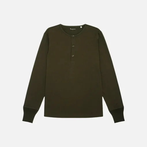 Bo LS Henley Made Of Organic Cotton