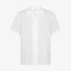 Box Fit Short Sleeved Organic Linen Shirt Made Of Organic Linen