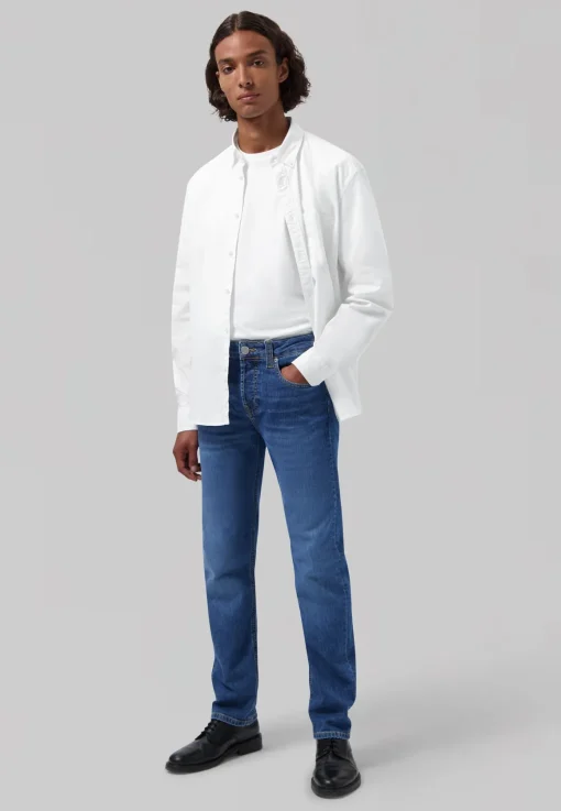 Bryce Mid Straight Made Of Recycled And Organic Cotton Mix