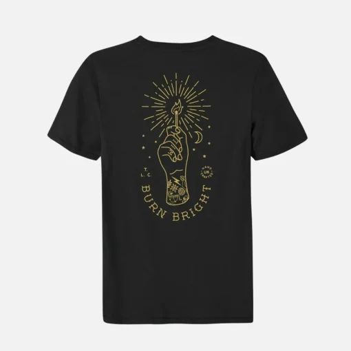 Burn Bright T-shirt Made Of Organic Cotton