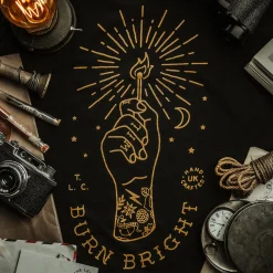 Burn Bright T-shirt Made Of Organic Cotton