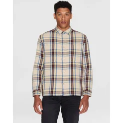 Checked Overshirt Made Of Organic Cotton