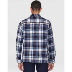 Checked Overshirt Made Of Organic Cotton