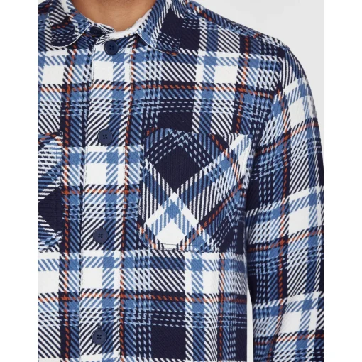 Checked Overshirt Made Of Organic Cotton