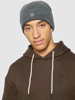 Double Layer Fine Merino Wool Beanie Made Of Organic Wool