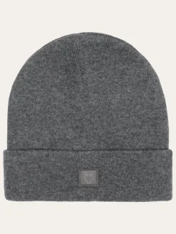 Double Layer Fine Merino Wool Beanie Made Of Organic Wool