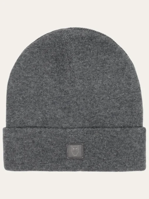Double Layer Fine Merino Wool Beanie Made Of Organic Wool