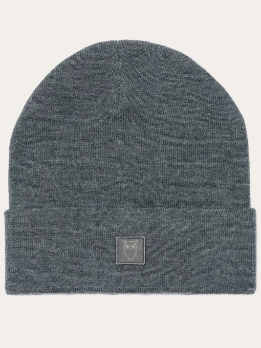 Double Layer Fine Merino Wool Beanie Made Of Organic Wool