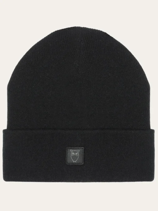 Double Layer Fine Merino Wool Beanie Made Of Organic Wool