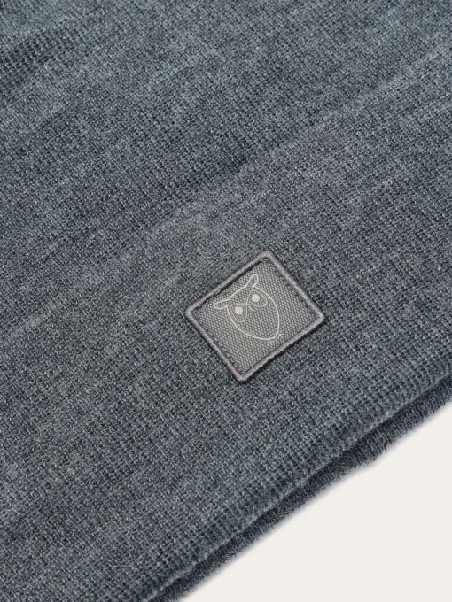 Double Layer Fine Merino Wool Beanie Made Of Organic Wool