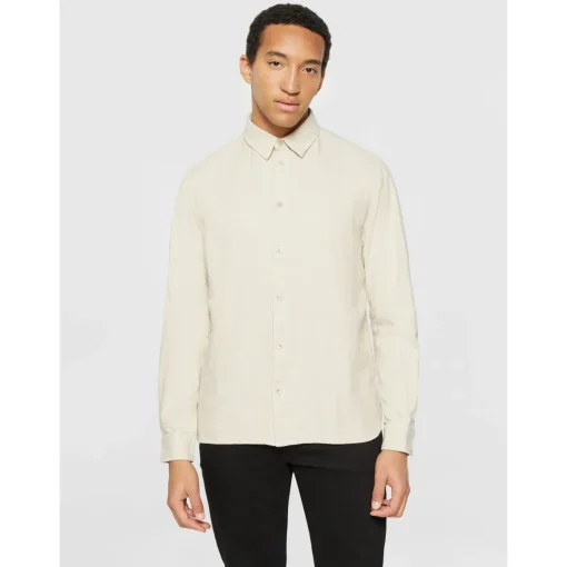 Heavy Twill Flannel Shirt Made Of Organic Cotton