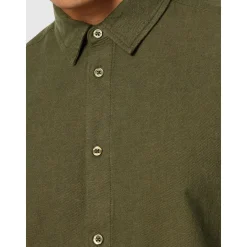 Heavy Twill Flannel Shirt Made Of Organic Cotton