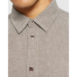 Heavy Twill Flannel Shirt Made Of Organic Cotton