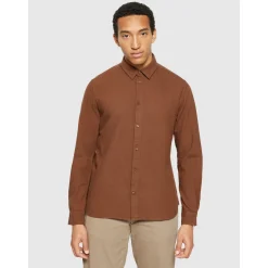 Heavy Twill Flannel Shirt Made Of Organic Cotton
