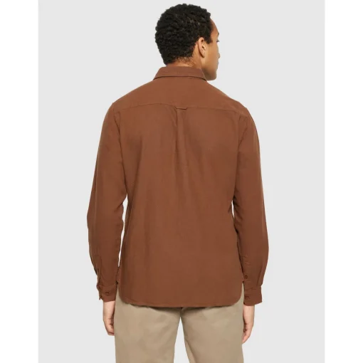 Heavy Twill Flannel Shirt Made Of Organic Cotton