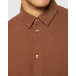 Heavy Twill Flannel Shirt Made Of Organic Cotton