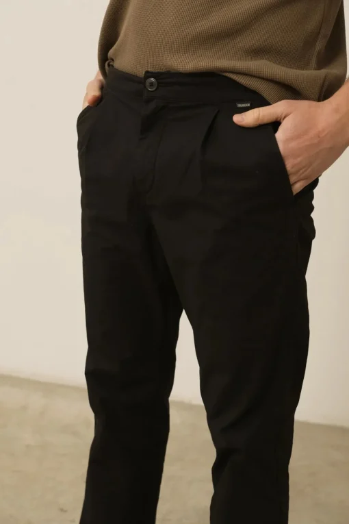 Herman Casual Chino Pants Made of Linen Blend