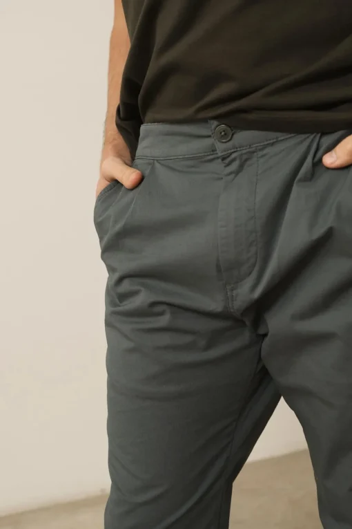 Herman Casual Chino Pants Made of Linen Blend