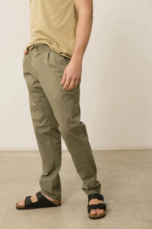 Herman Casual Chino Pants Made of Linen Blend