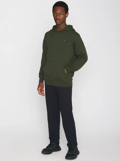 Hood Badge Sweater Made Of Organic Cotton
