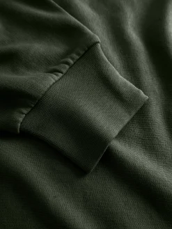 Hood Badge Sweater Made Of Organic Cotton
