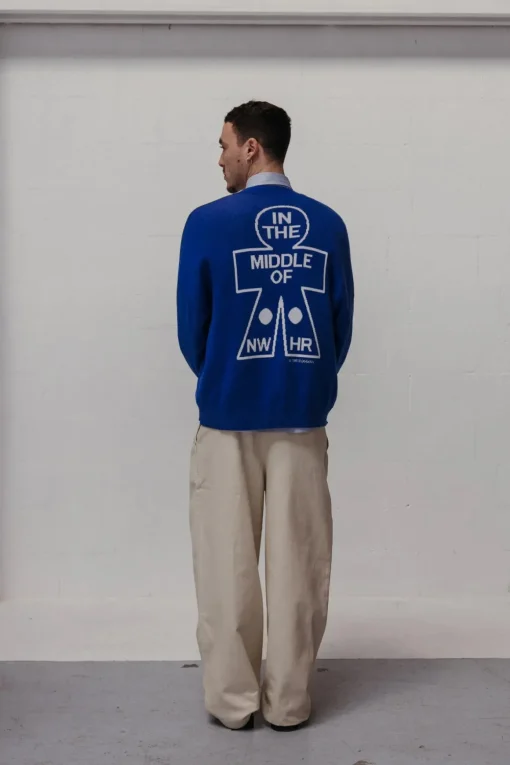 In The Middle Of... Cardigan Made Of Organic Cotton