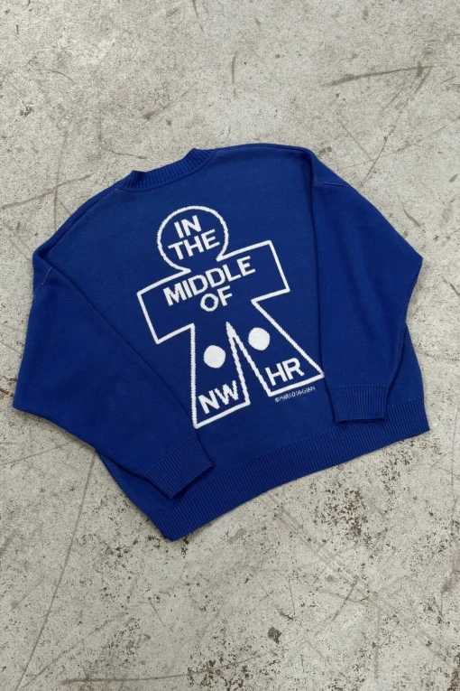 In The Middle Of... Cardigan Made Of Organic Cotton