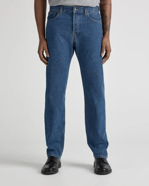 John Mid Straight Made Of Recycled And Organic Cotton Mix