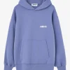 Lilac Washed Hoodie Made Of Organic Cotton