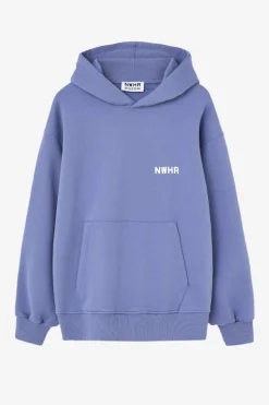 Lilac Washed Hoodie Made Of Organic Cotton