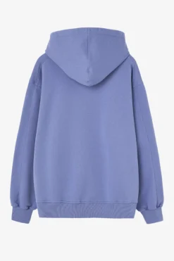 Lilac Washed Hoodie Made Of Organic Cotton