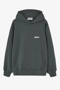 Lilac Washed Hoodie Made Of Organic Cotton