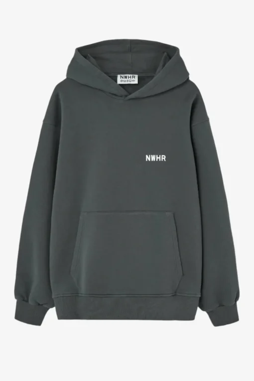 Lilac Washed Hoodie Made Of Organic Cotton