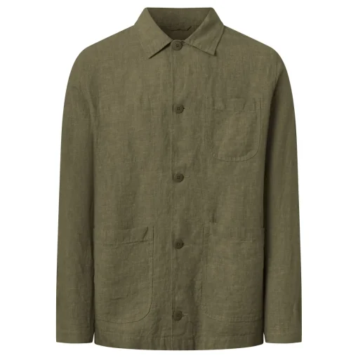 Linen Overshirt Made Of Organic linen