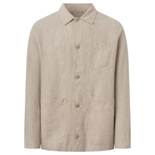 Linen Overshirt Made Of Organic linen