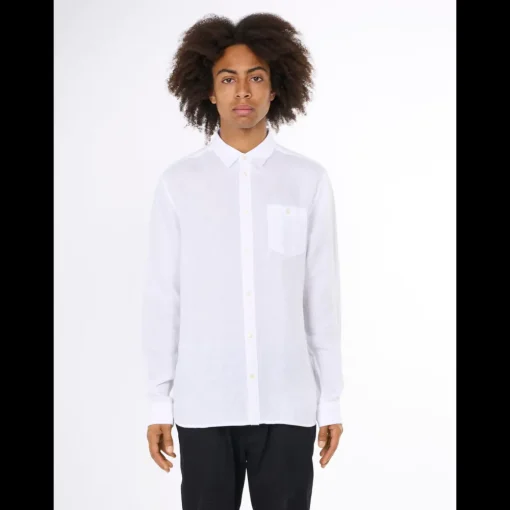 Long Sleeved Shirt Made Of Organic Linen