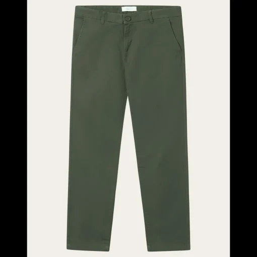 Luca Slim Twill Chinos Made Of Organic Cotton Mix