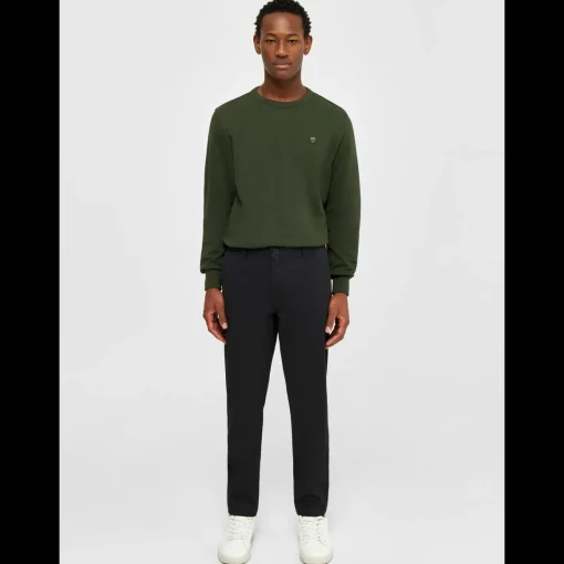 Luca Slim Twill Chinos Made Of Organic Cotton Mix