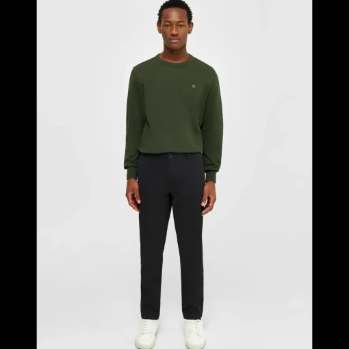 Luca Slim Twill Chinos Made Of Organic Cotton Mix