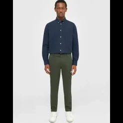 Luca Slim Twill Chinos Made Of Organic Cotton Mix