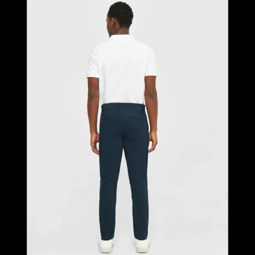 Luca Slim Twill Chinos Made Of Organic Cotton Mix