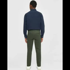 Luca Slim Twill Chinos Made Of Organic Cotton Mix