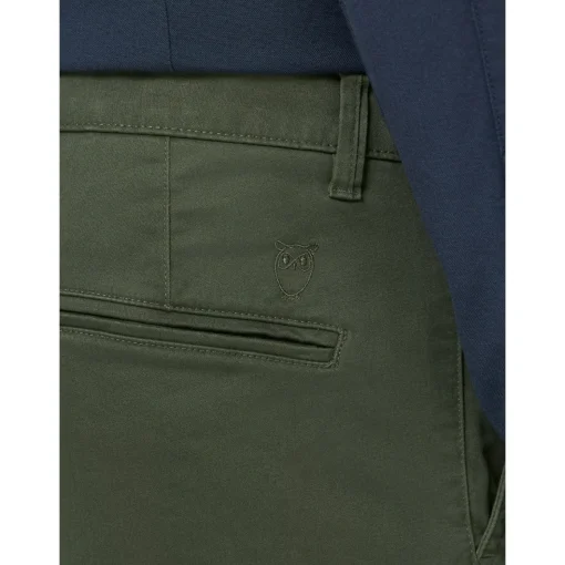 Luca Slim Twill Chinos Made Of Organic Cotton Mix