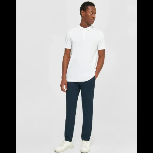Luca Slim Twill Chinos Made Of Organic Cotton Mix