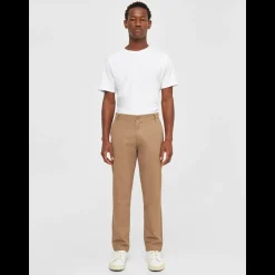 Luca Slim Twill Chinos Made Of Organic Cotton Mix